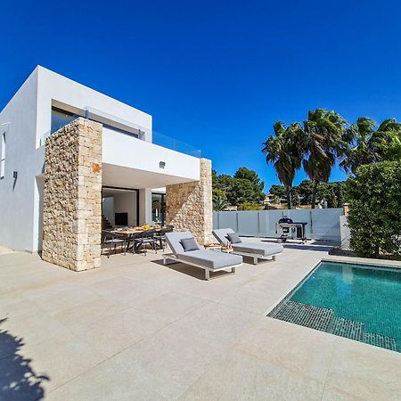 A014 - Villa moderna de lujo de nueva construcción a 1km de Playa Fustera Benissa Exterior foto